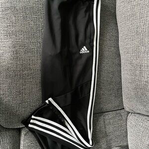 Adidas Kids Black Track Pants